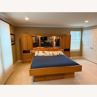 Cal. King Bed Wall Unit