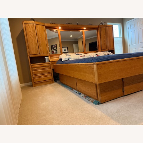 Used Cal. King Bed Wall Unit for sale on AptDeco