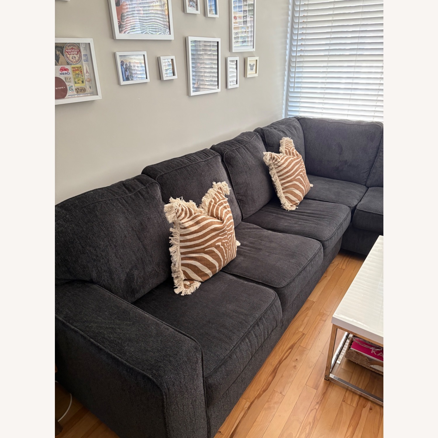 Ashley Altari Blue 2 Piece Sectional - image-2