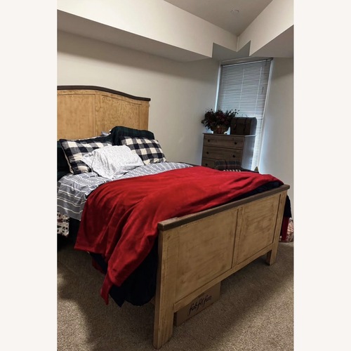 Used Ashley Queen Bed for sale on AptDeco
