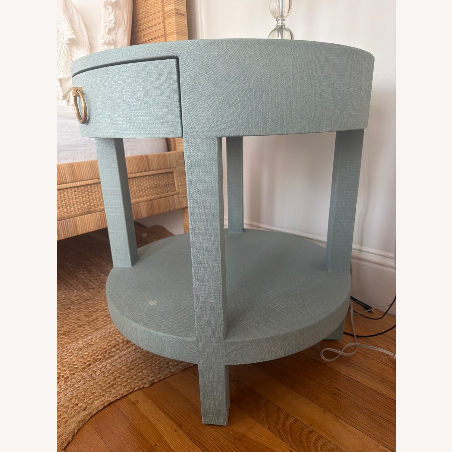 Serena & Lily Driftway Side Table Coastal Blie - image-4