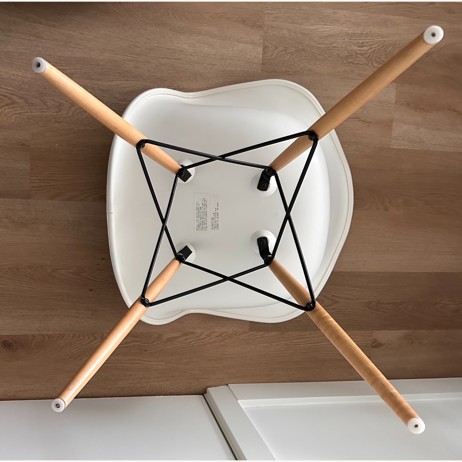 Herman Miller Eames Blue Fabric Accent Chair - image-8