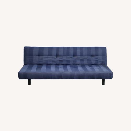 Used IKEA Blue Fabric Sleeper Sofa for sale on AptDeco