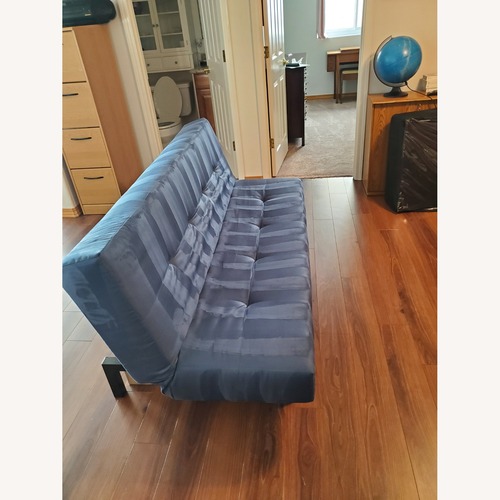 Used IKEA Blue Fabric Sleeper Sofa for sale on AptDeco