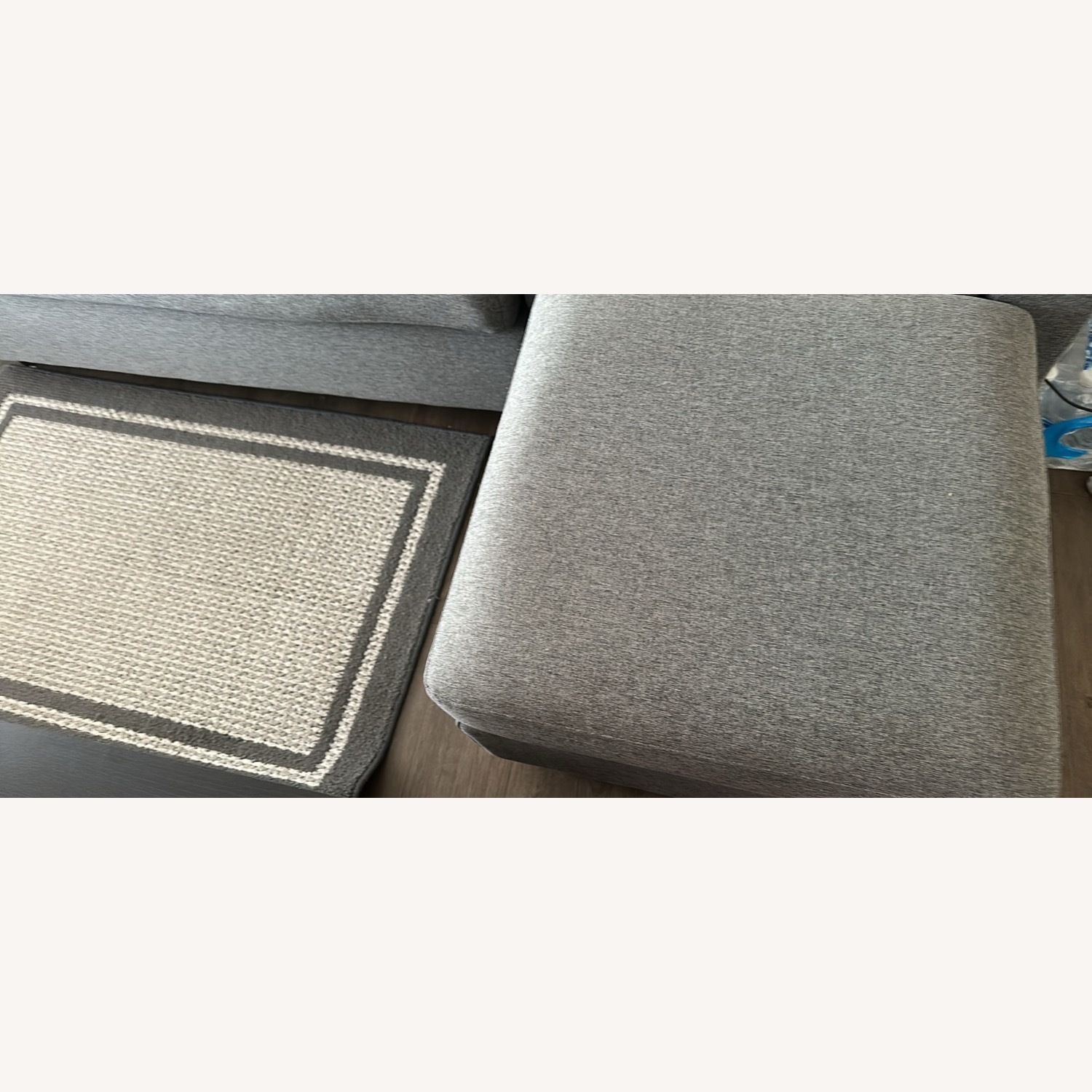 Honbay Sectional Sofa Movable Ottoman  - image-1