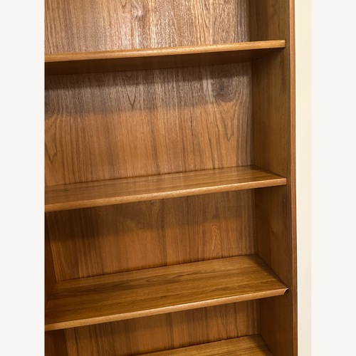 Used Light Brown Wood Bookcase for sale on AptDeco