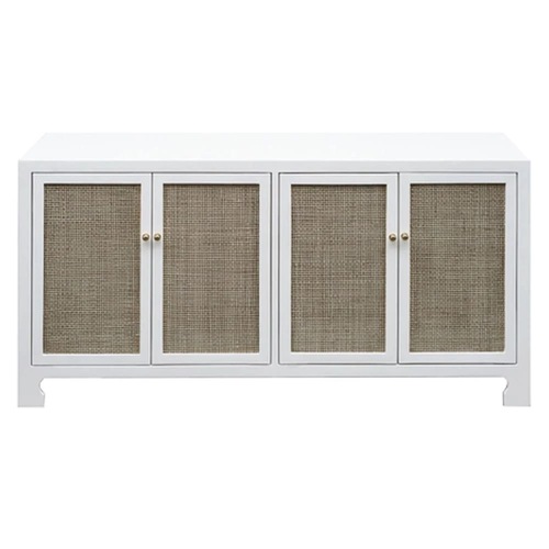 Used Worlds Away Sofia Cabinet - White for sale on AptDeco