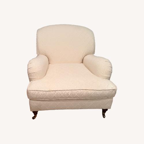 Used Ralph Lauren White Fabric Accent Chairs for sale on AptDeco