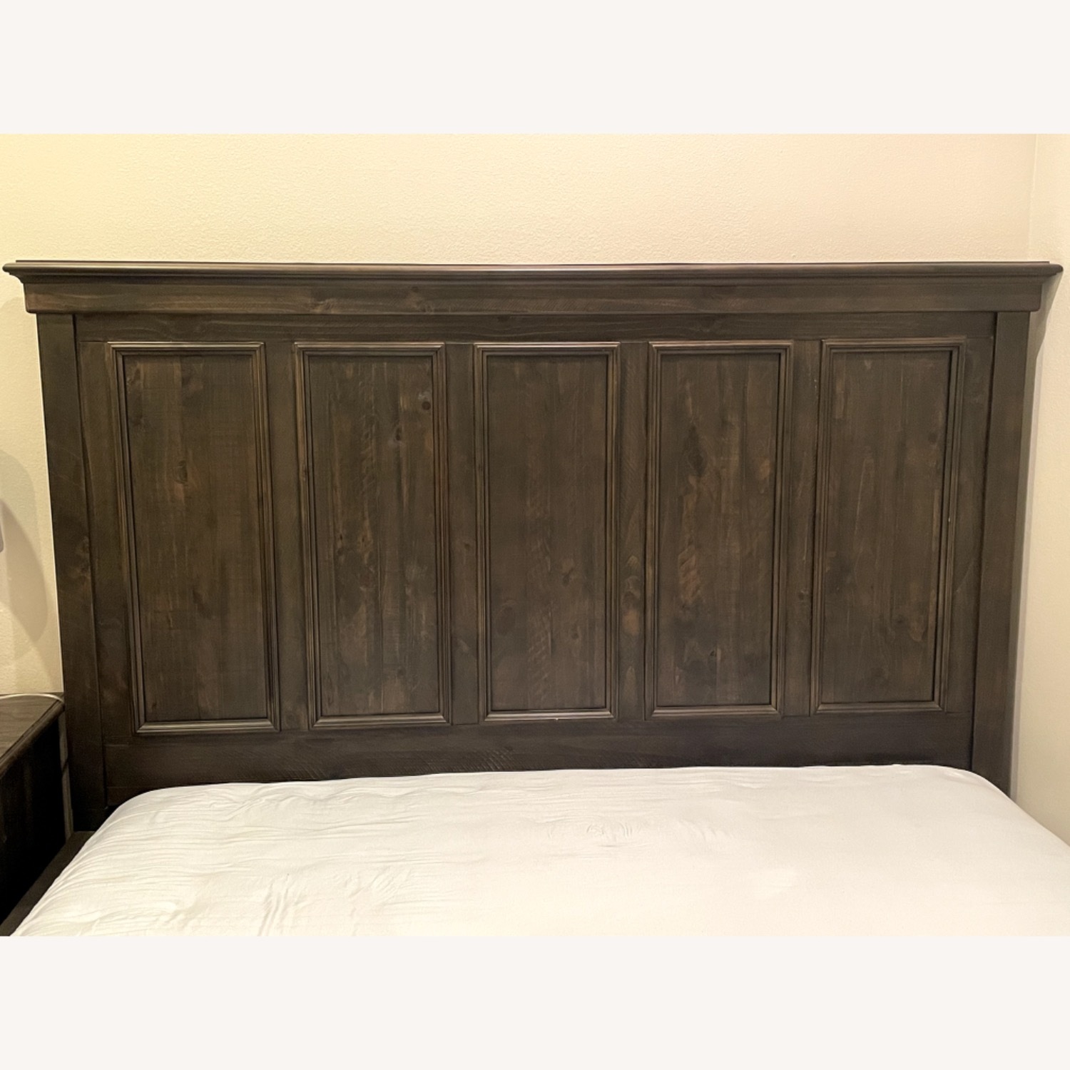 Living Spaces Black King Bed - image-4