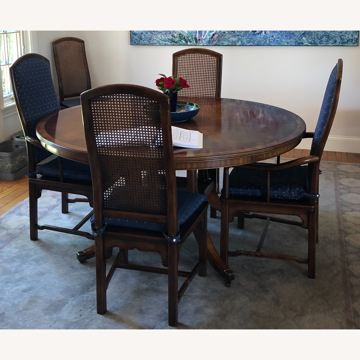 Bevan Funnell Round Wooden Dining Table - image-2