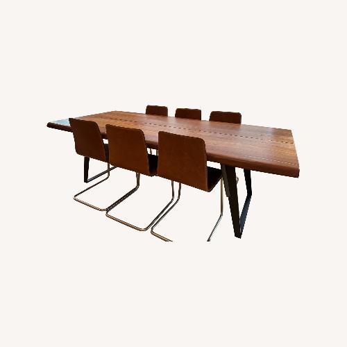 Used Crate & Barrel Yukon Dining Set for sale on AptDeco