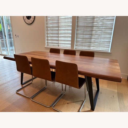 Used Crate & Barrel Yukon Dining Set for sale on AptDeco