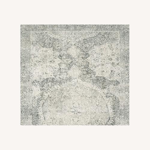 Used Pottery Barn Barrett Printed Wool Rug for sale on AptDeco