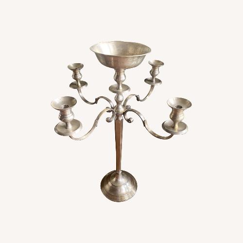 Used Vintage/Antique Silver-color Candelabra  for sale on AptDeco