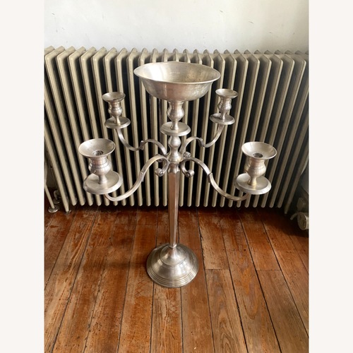 Used Vintage/Antique Silver-color Candelabra for sale on AptDeco