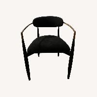 Arhaus Jagger Black Armchair