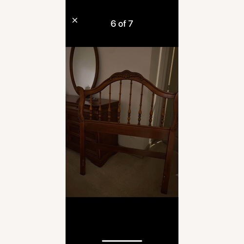 Used Lexington Chez Michelle Spindle Headboard for sale on AptDeco