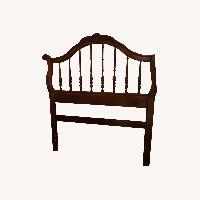 Lexington Chez Michelle Spindle Headboard