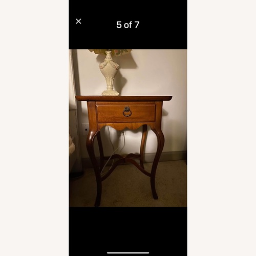Used Lexington Furniture Chez Michelle Wood Side Table for sale on AptDeco