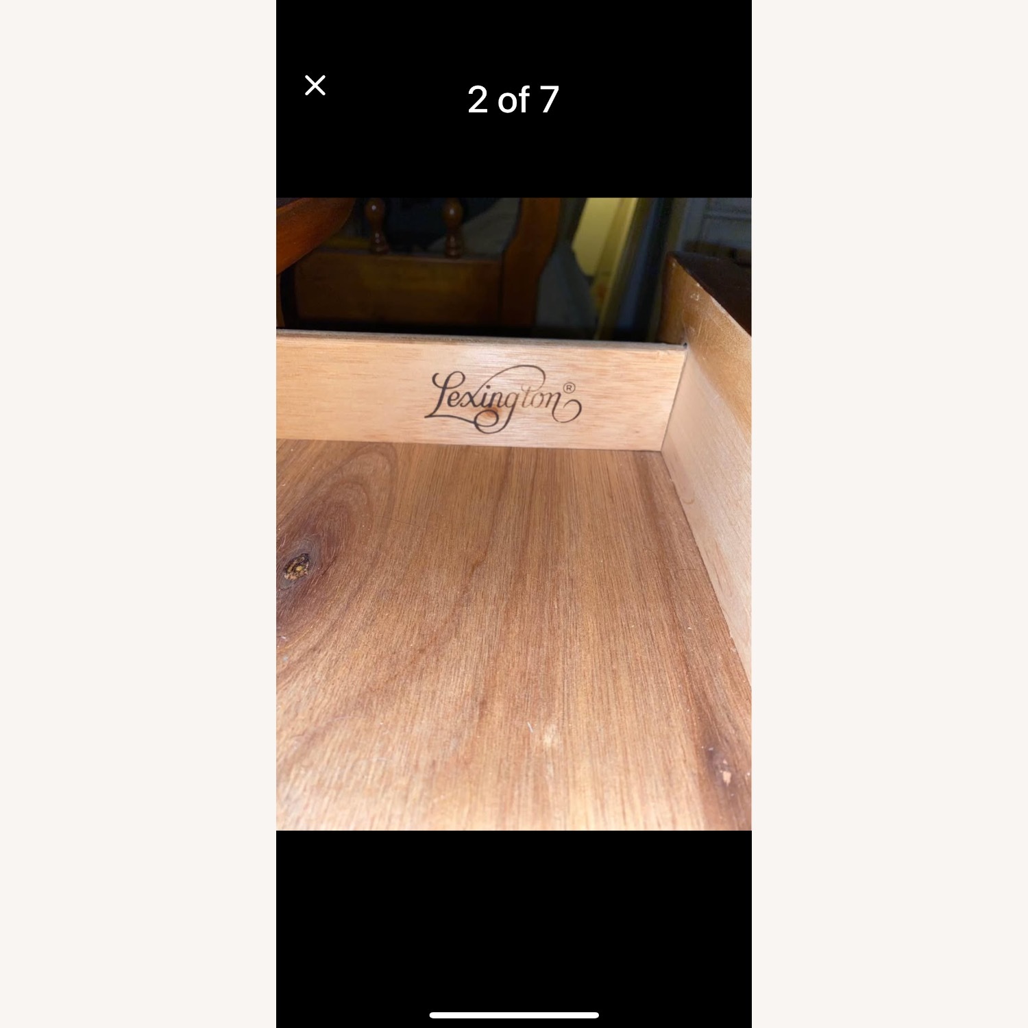 Lexington Furniture Chez Michelle Wood Side Table - image-2