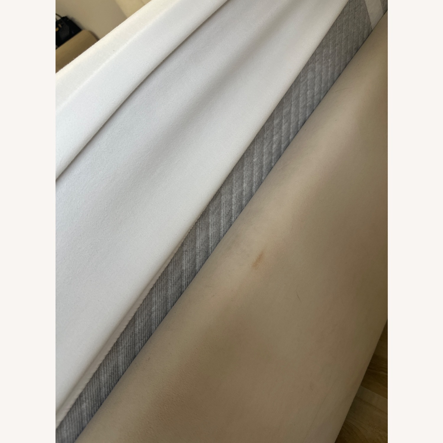 West Elm Natural Emmett Channeled Low Profile Bed - image-3