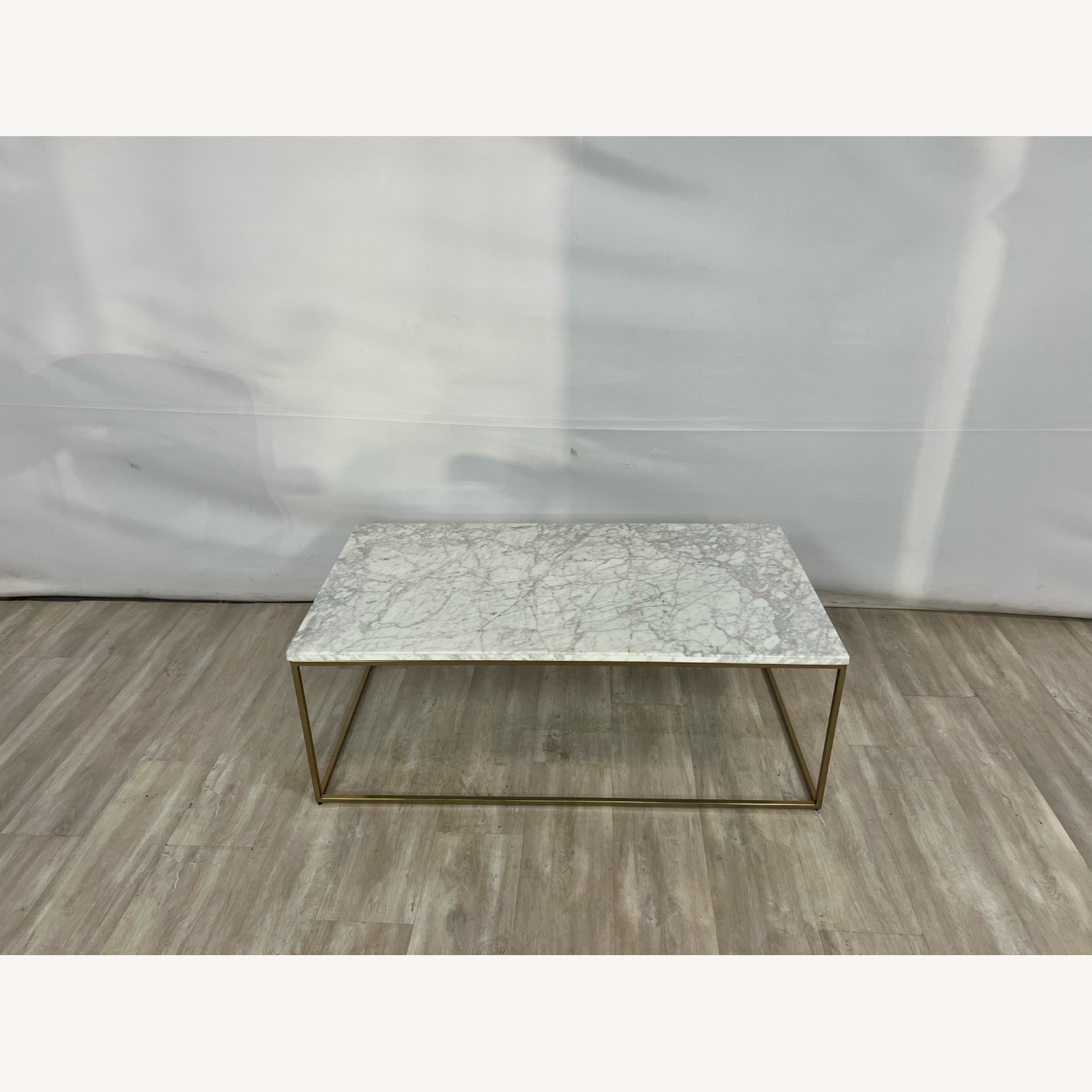 West Elm Streamline Rectangle Coffee Table - image-4