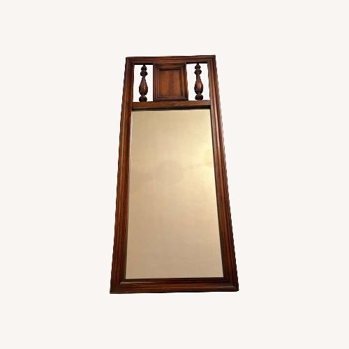 Used Solid Wood Framed Wall Mirror for sale on AptDeco