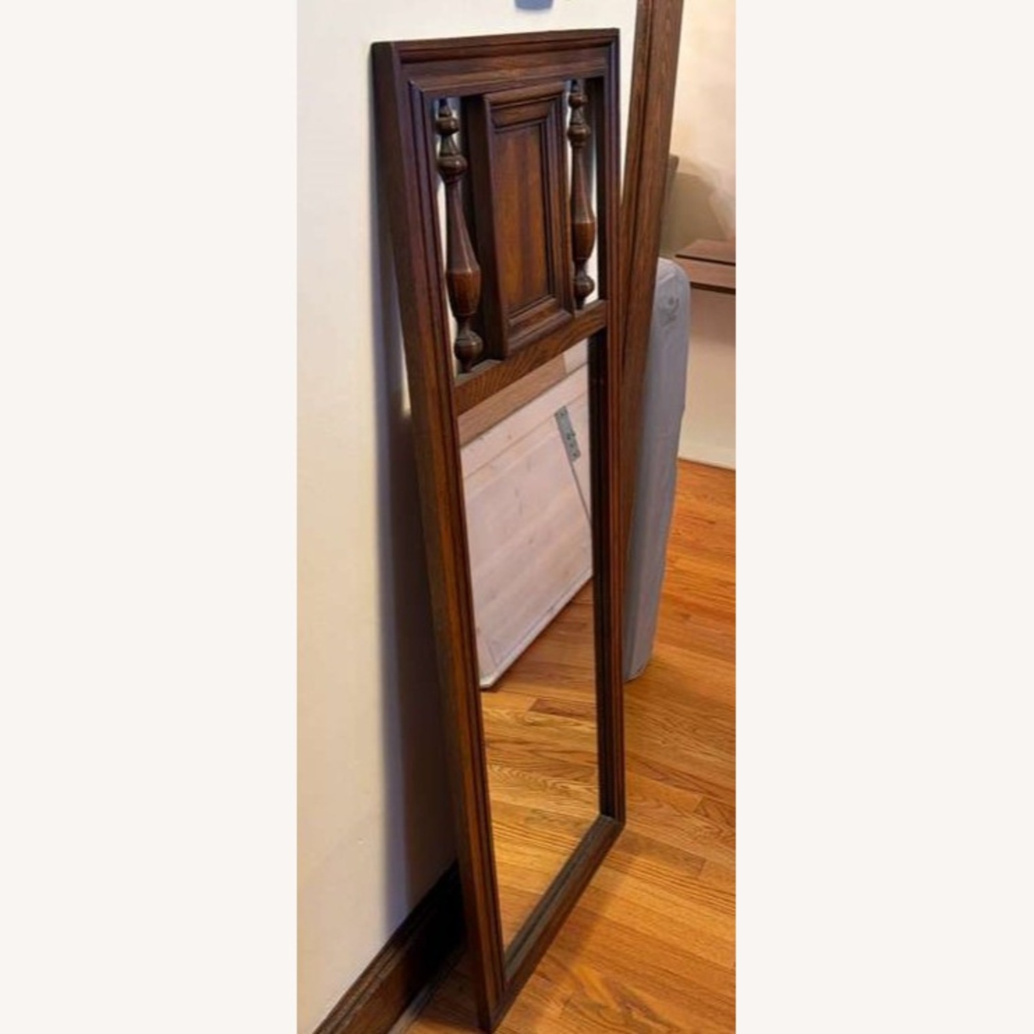 Solid Wood Framed Wall Mirror - image-2