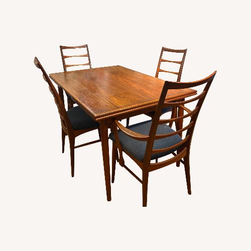 Used Danish Modern Teak Dining Room Set for sale on AptDeco
