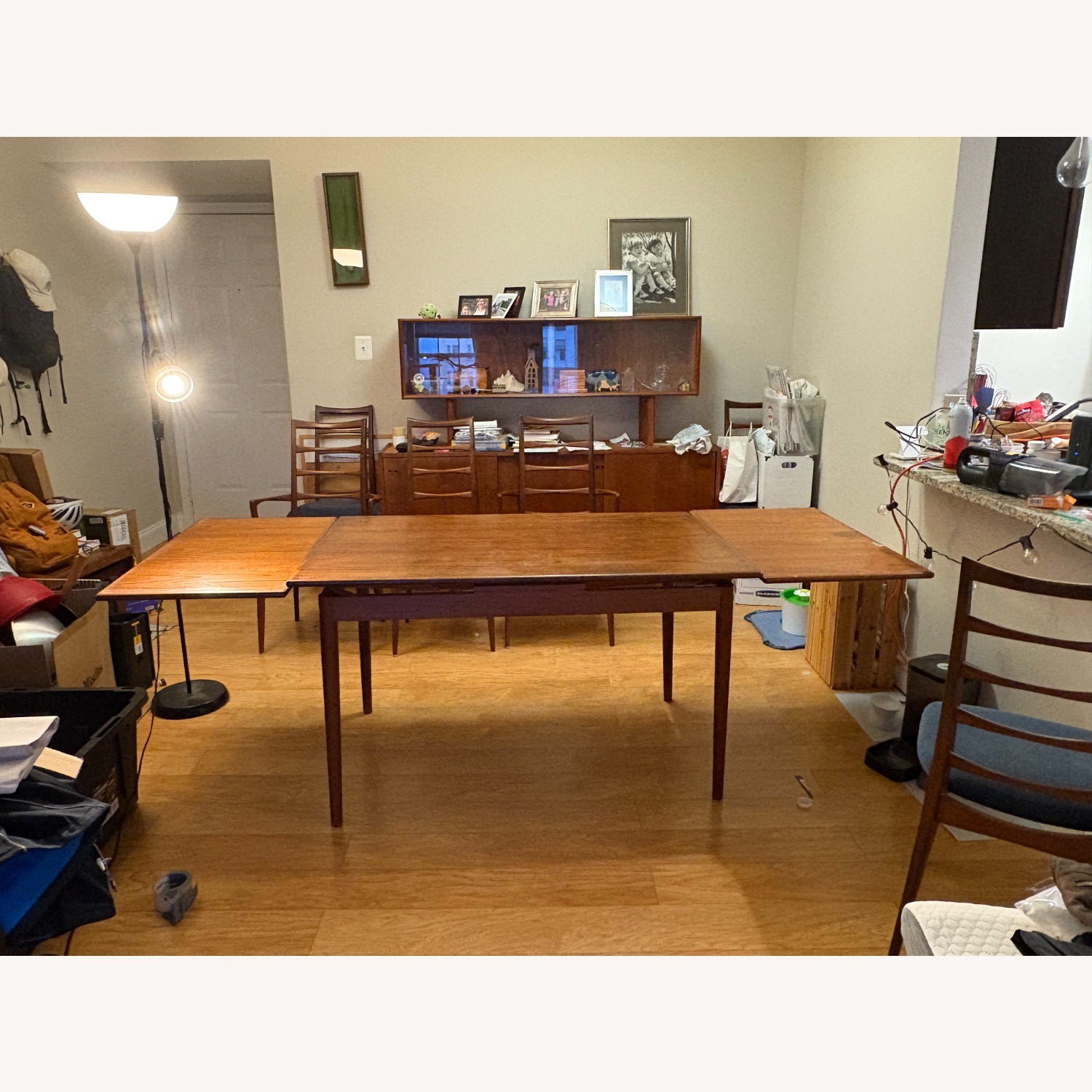 Danish Modern Teak Dining Room Set - image-7