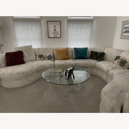 Used Thayer Coggin Round Sofa for sale on AptDeco