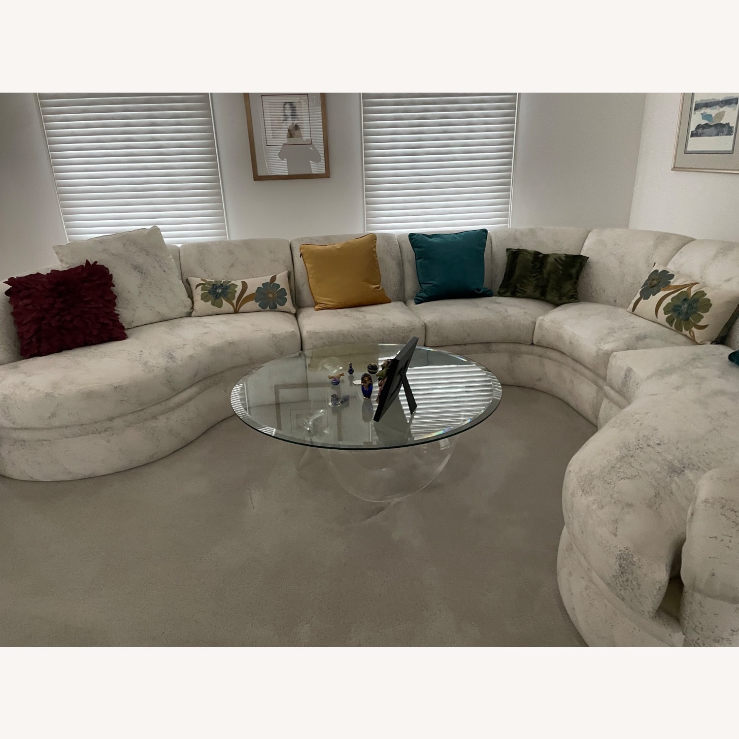 Thayer Coggin Round Sofa - image-2