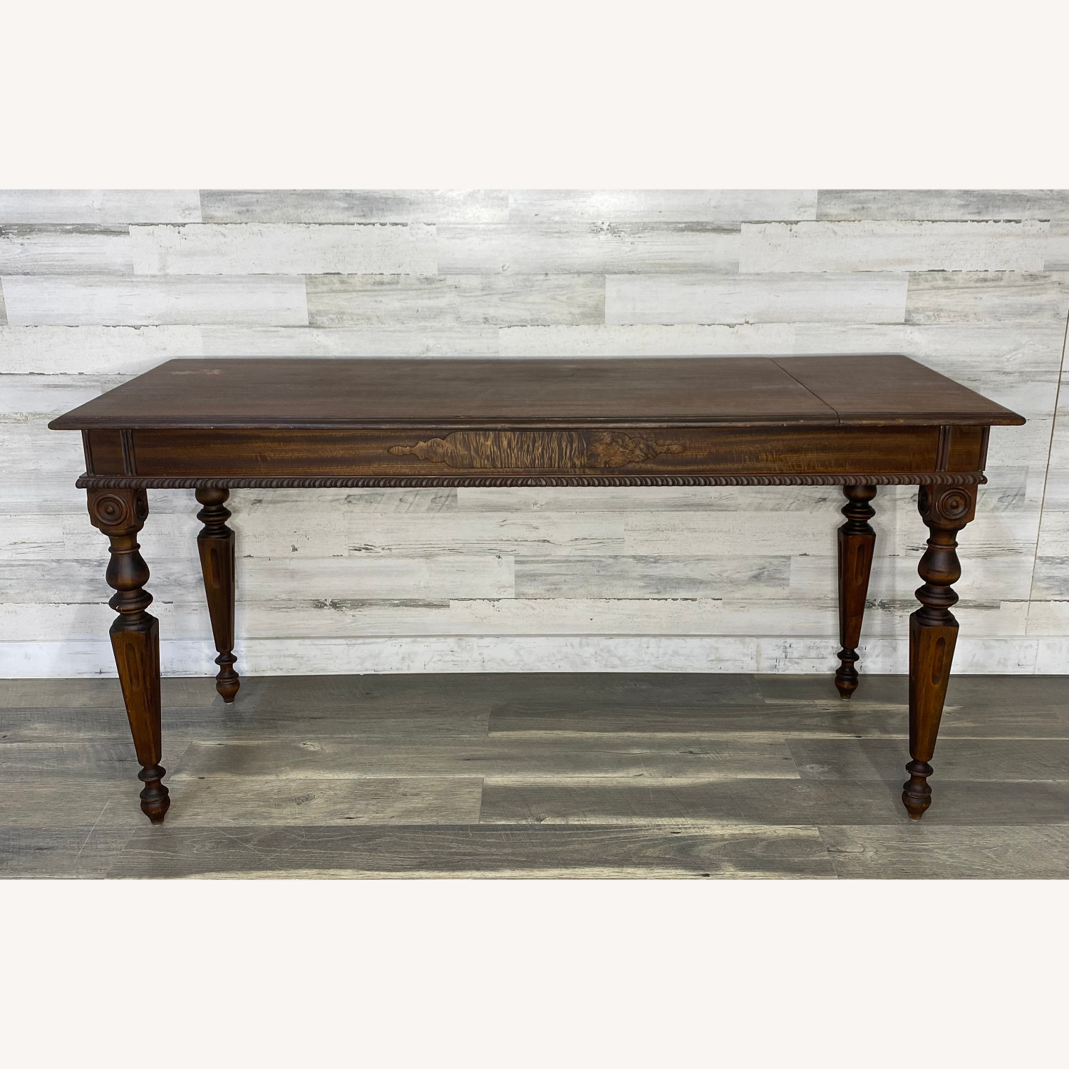 Antique Writing Desk Sofa Table - image-9