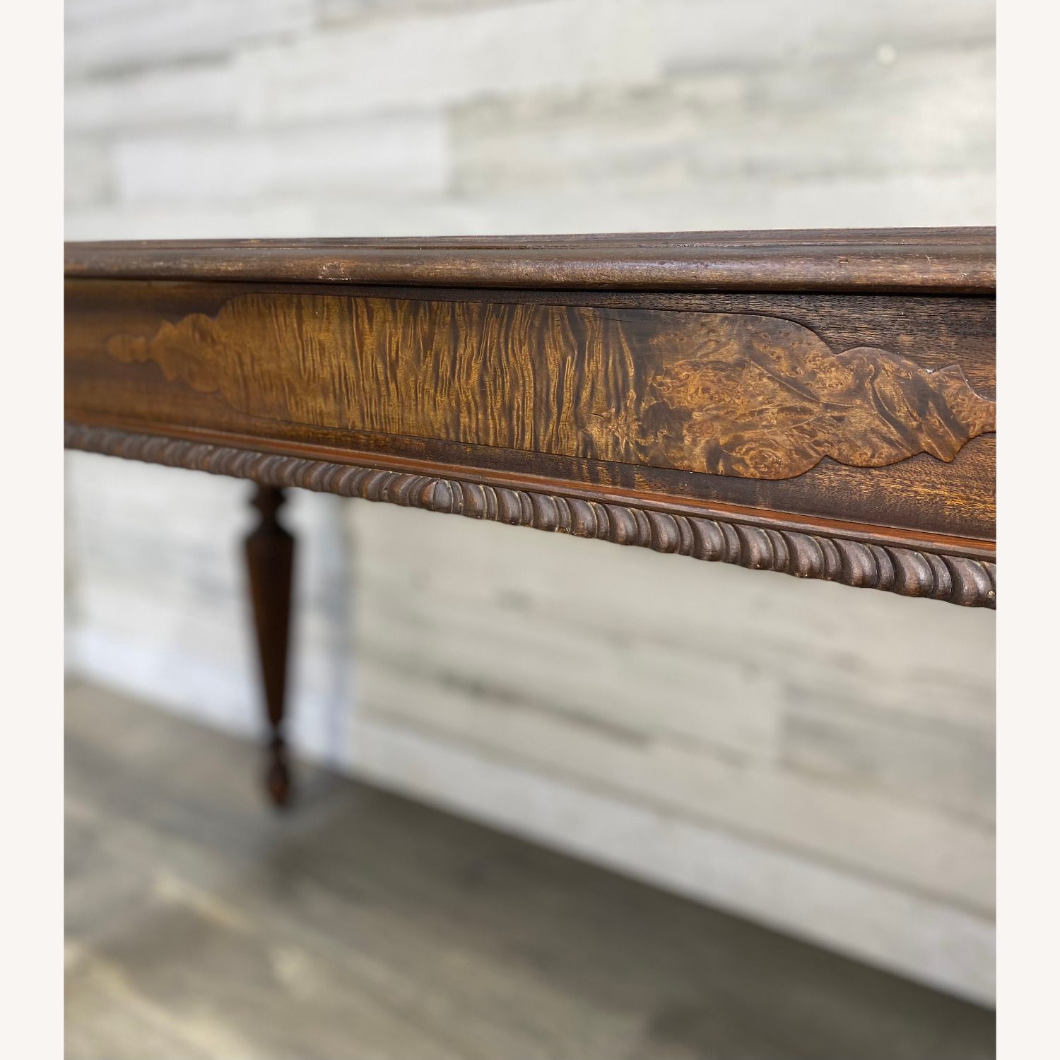Antique Writing Desk Sofa Table - image-6