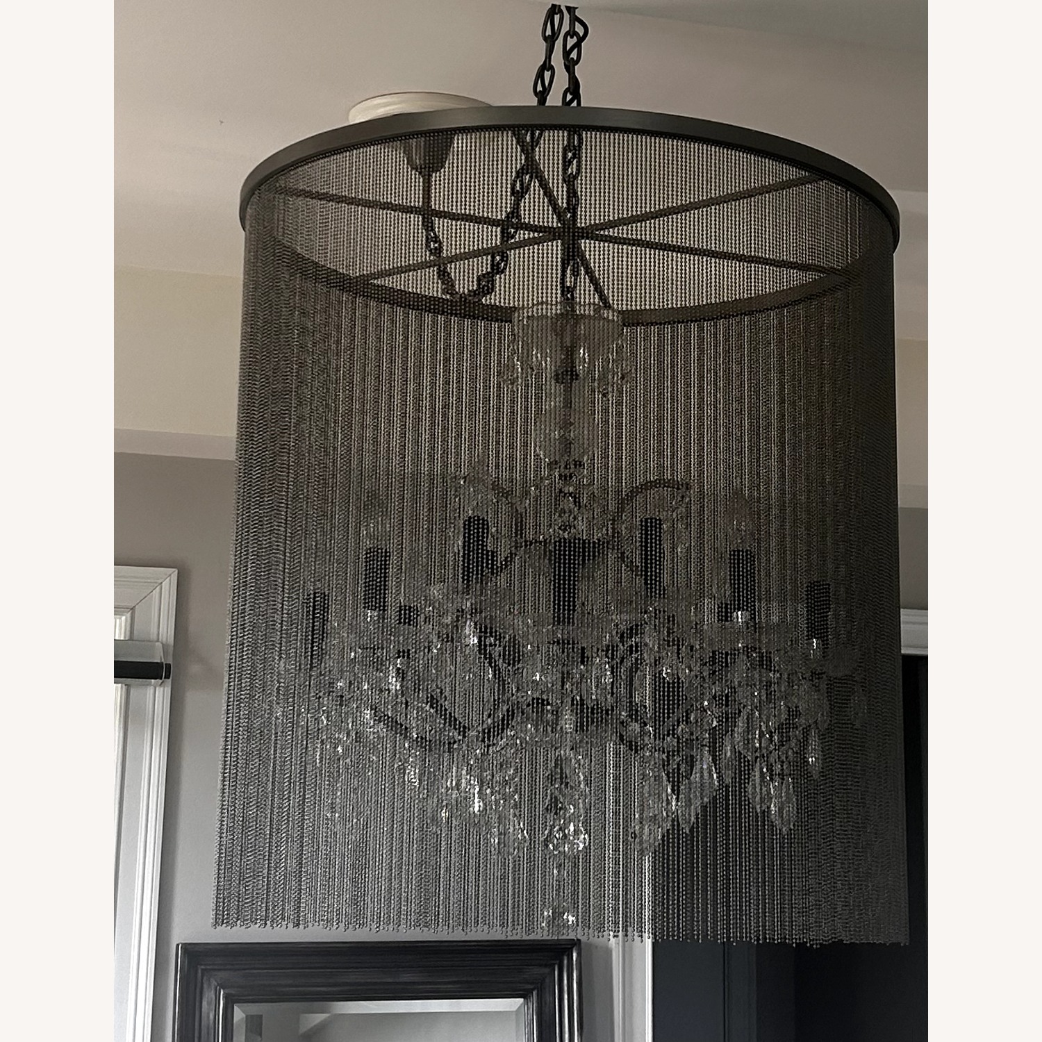 Restoration Hardware Vaille Crystal Chandelier - image-1