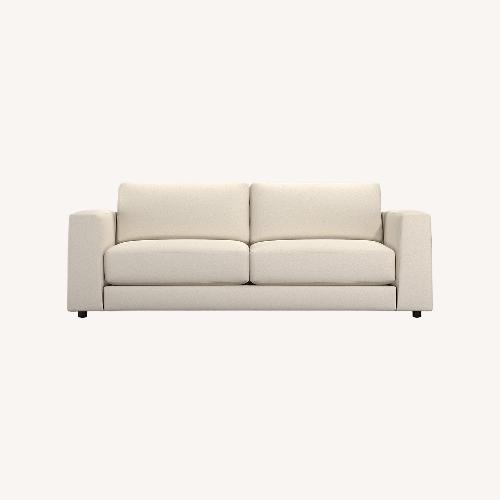 Used Crate & Barrel Natural 2 Seater Sofa for sale on AptDeco