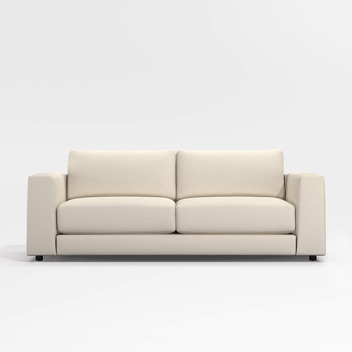Used Crate & Barrel Natural 2 Seater Sofa for sale on AptDeco