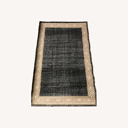 Used Blue and Gold Rug for sale on AptDeco