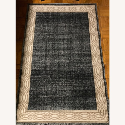 Used Blue and Gold Rug for sale on AptDeco