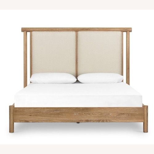 Used Four Hands Montana Bed Natural Wood Queen Bed for sale on AptDeco