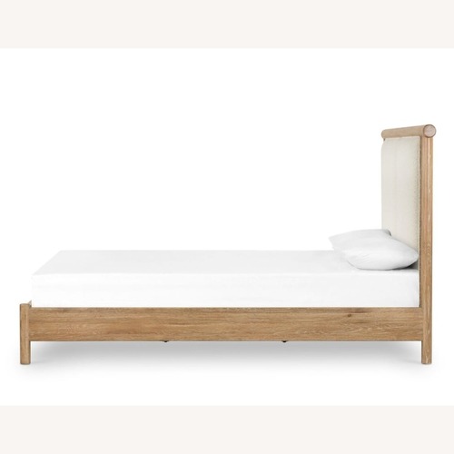 Used Four Hands Montana Bed Natural Wood Queen Bed for sale on AptDeco