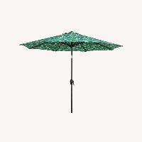 Patio Umbrella & Metal Stand