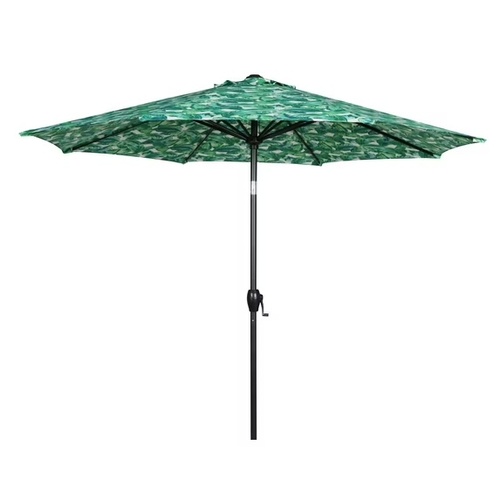 Used Patio Umbrella & Metal Stand for sale on AptDeco