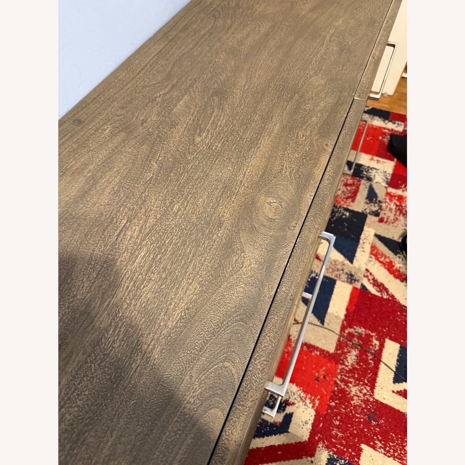 CB2 Link Grey Wash Acacia Low Chest - image-4