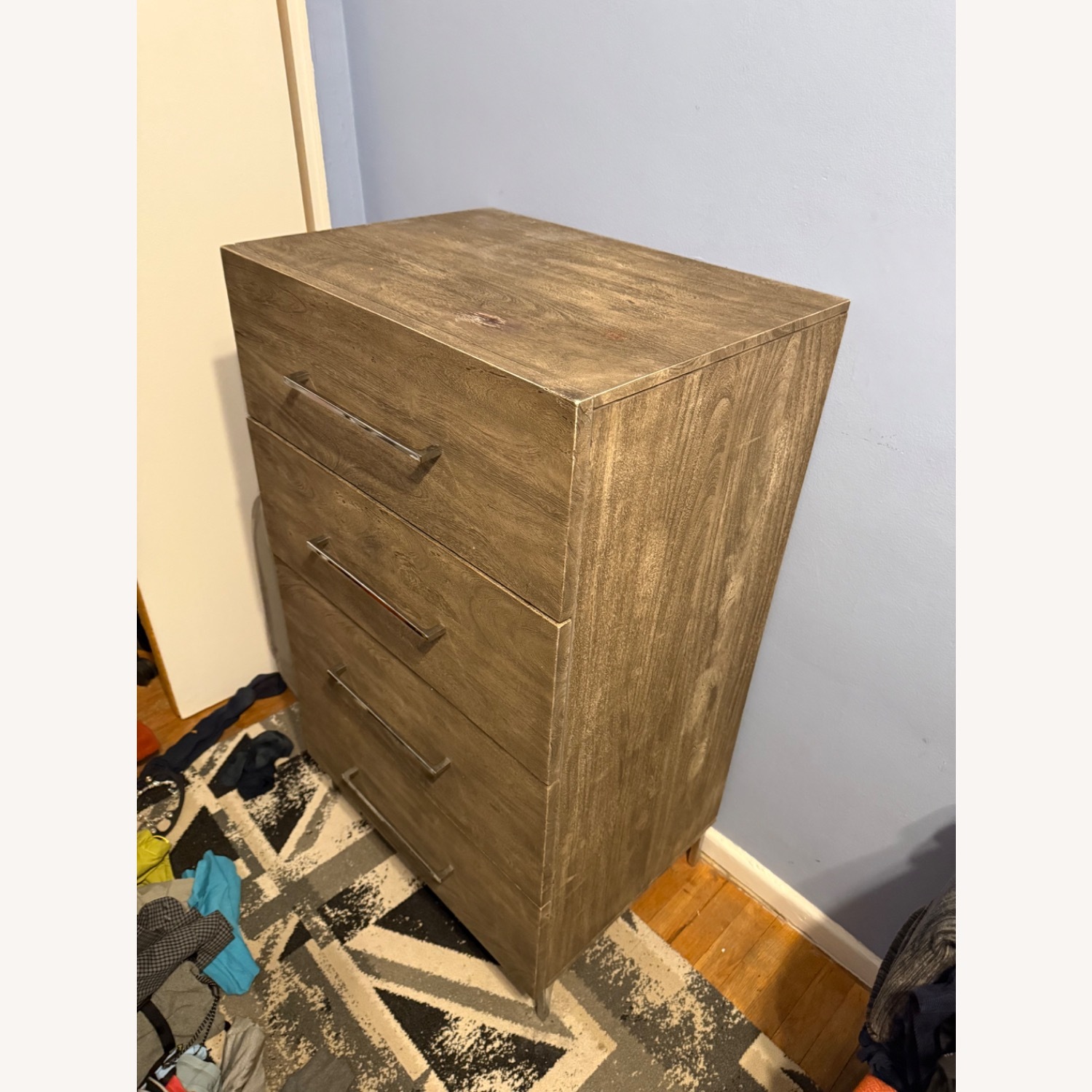 CB2 Light Gray Dresser - image-3