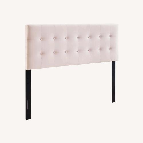 Used Modway Mod-6118-pink Pink Fabric Headboard for sale on AptDeco