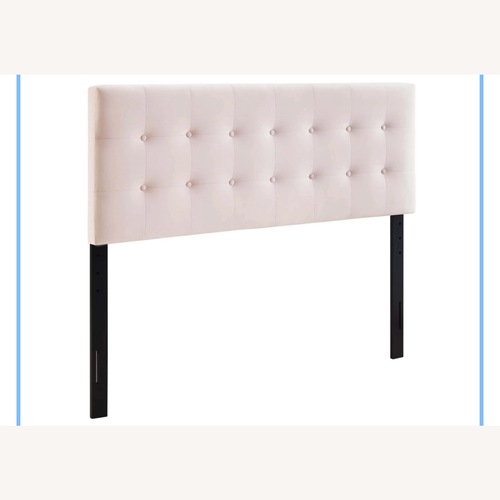 Used Modway Mod-6118-pink Pink Fabric Headboard for sale on AptDeco