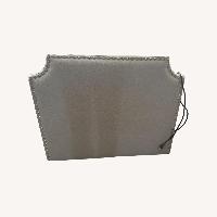 Baxton Studio Light Gray Fabric Headboard