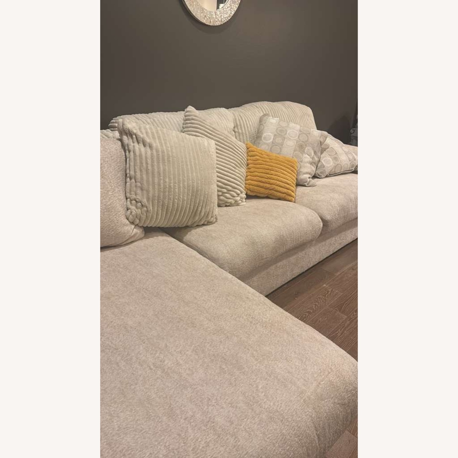 Light Gray 3+ Seater Sofa - image-2