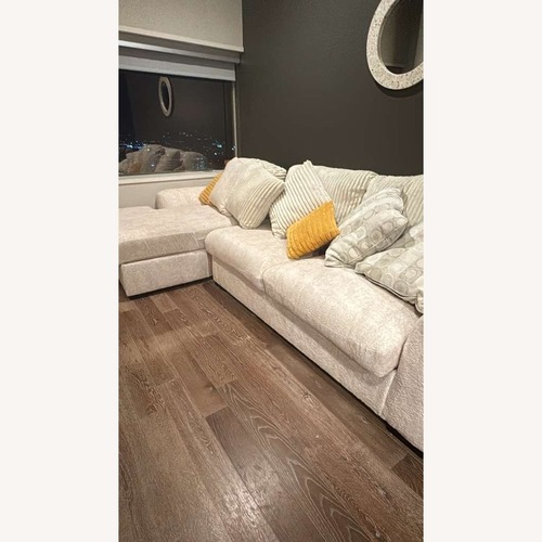 Used Light Gray 3+ Seater Sofa for sale on AptDeco